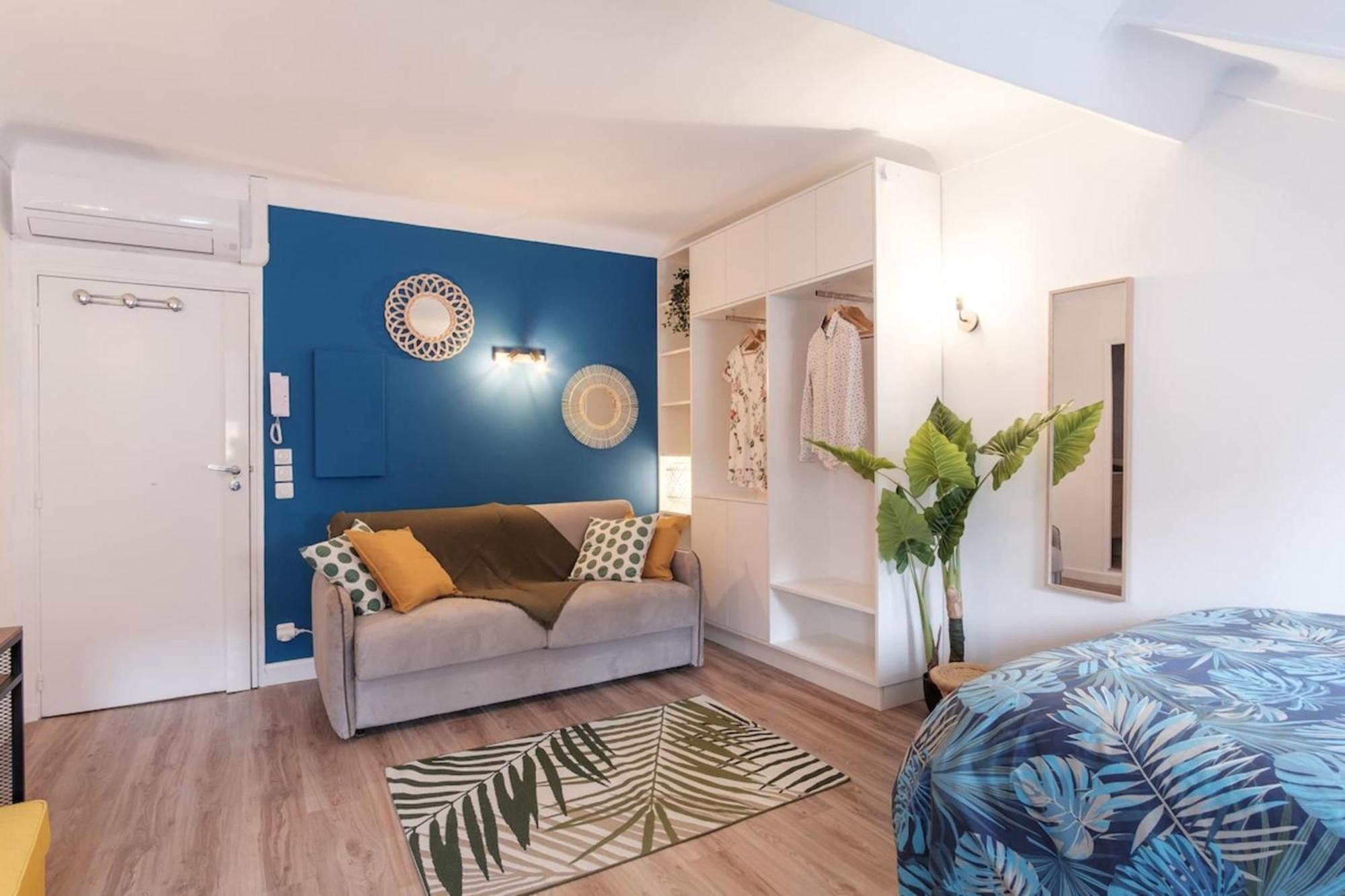 Le Carnot - Hypercentre - Cosy & Climatisation Apartment Cannes Luaran gambar